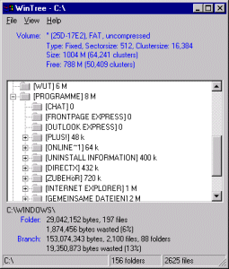 wintree screenshot